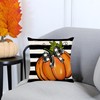 Aitukang Fall Pillow Covers 16x16 Set of 2 Autumn Pumpkin