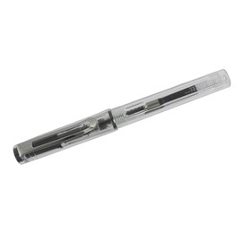 Gullor Jinhao 599 Fine Nib Fountain Pen with a Medium Nib Writing - Transparent White