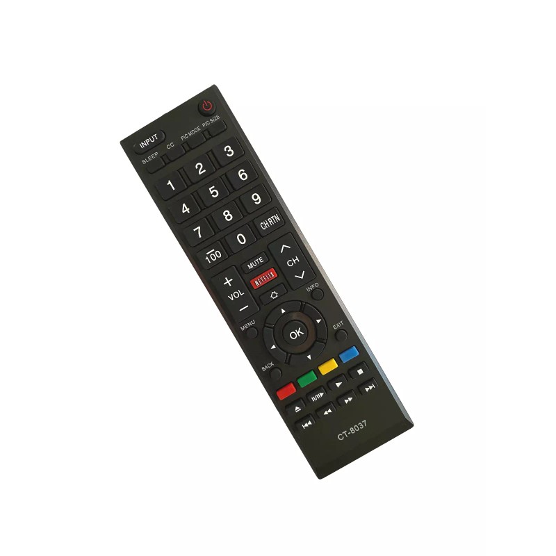 Unbranded Replace Remote for Toshiba TV CT-8037 CT8037 40L3400U 50L3400U