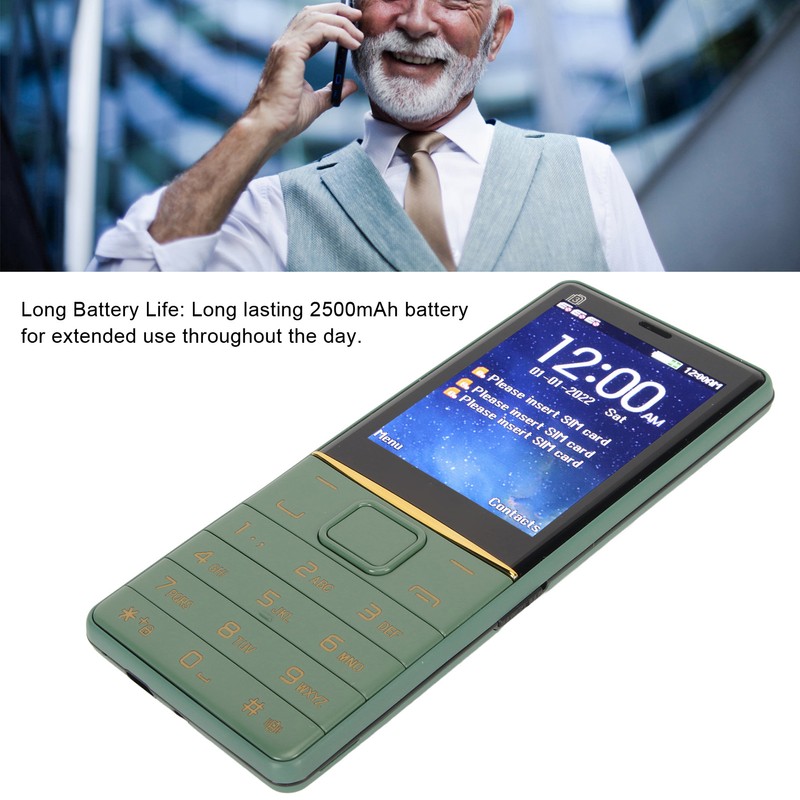 S475 2G Senior Cellphone 2.4in Screen Basic Phone Big Button