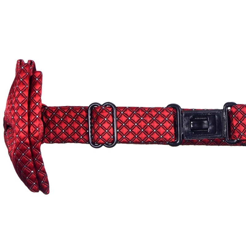 DonDon Elegant Children's Bow Tie with Adjustable Length, 9 x