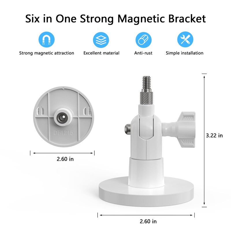 VOMENC Magnetic Security Wall Mount for Eufy Indoor Cam C210