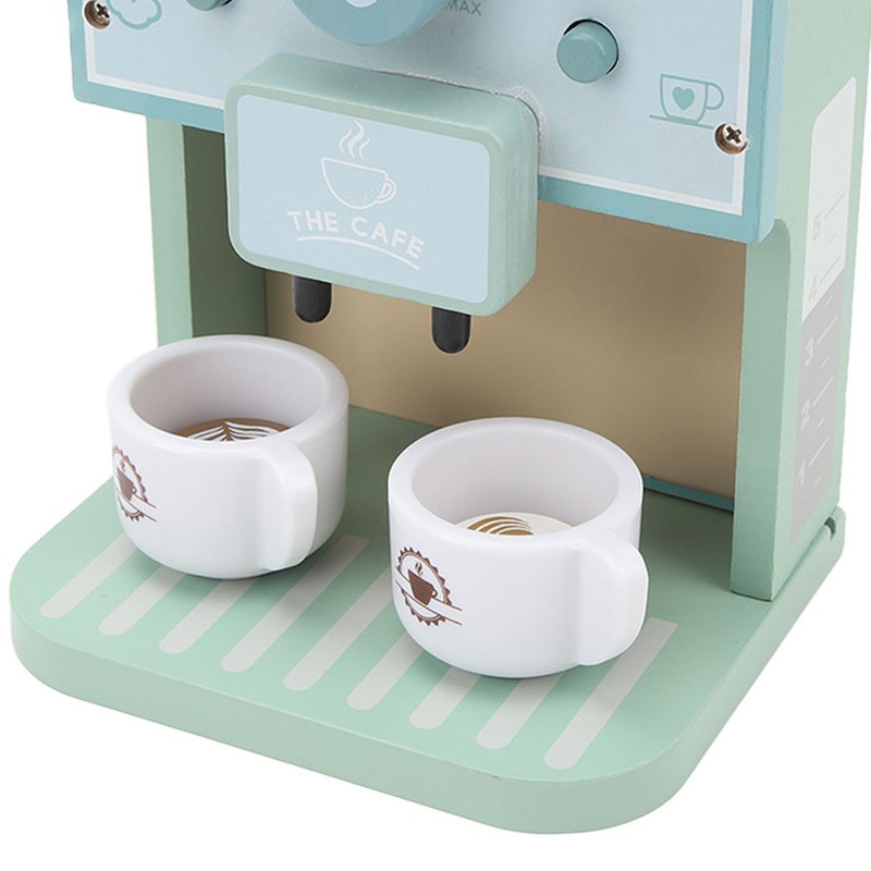 Coffee Maker Toy Fun Early Education Simulation Milk Cups Round