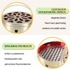 Movable Mosquito Coil Holder, Portable Metal Mosquito Spiral Container, Incense