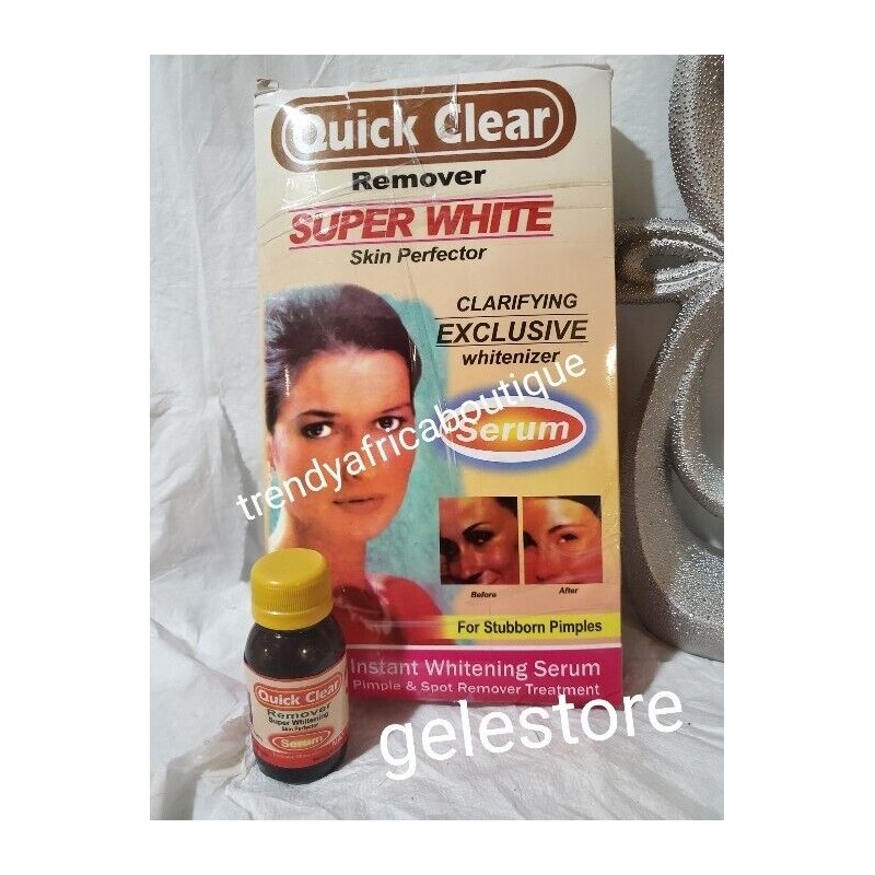 quickclear X 2 40ml Each. Quick Clear Skin Perfector Serum.