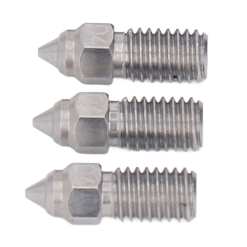 0.4mm Nozzles Kit High Flow High Temp Resistant Stainless Steel