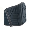 Motorrad Nierengurt Nierenschutz Unisex Rückenwärmer mit breitem Klettverschluss schwarz 5XL