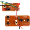 2Pcs 27mhz Four-Way Remote Control Board Two-Way RC Transmitter and