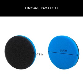 Replacement Filter Compatible With Bissell 3197A,3198,3198A,3197,3196,3195 CleanView Swivel Rewind Pet Reach Upright Vacuum (4 Packs)