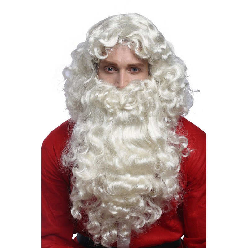 WIG ME UP - 46-A+B-ZA613 Wig and Beard Set Deluxe