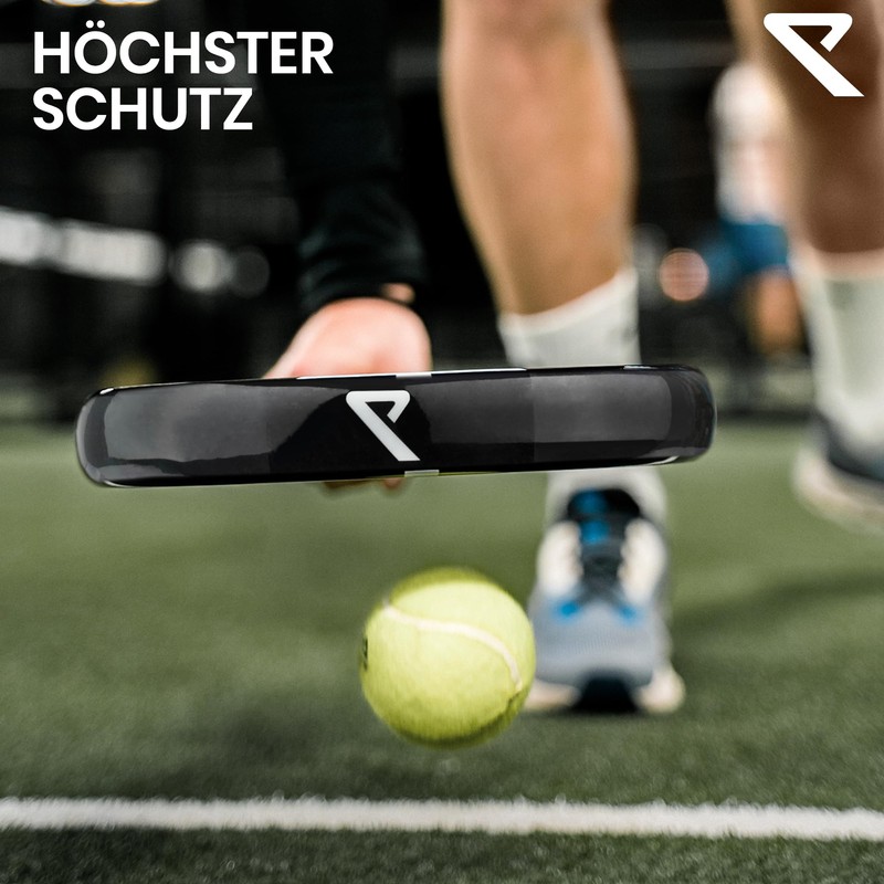RYZE Transparent Padel Racket Protection - Smooth Surface - Padel