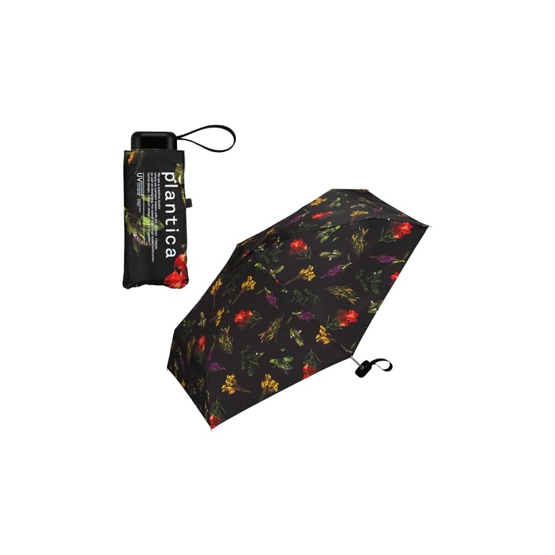 [2025] Wpc. Parasol [plantica × Wpc.] Flower Print Tiny Black
