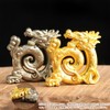 Renjzle Ash Proof Dragon Incense Holder for Buddhist Altar Zodiac