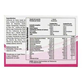 Isoflavonas Soya Vitaminas Minerales Cap Sabor