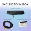 Master Tailgaters Black Tailgate Handle with Backup Camera Replacement for