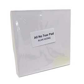 Alan Wong No Tear Pad (Small, 3.5 x 3.5, All no Tear)