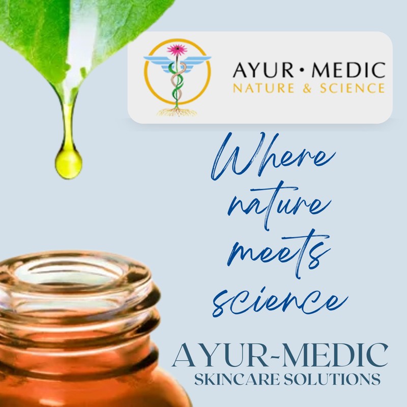 Ayur-Medic Anti-Blemish Wash with Exfoliating Beads, Hydrating Foaming Cleanser that