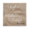 Papierservietten 3er Set Spruch VPE 20 Stück 3-lagig 33 x