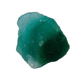 REAL-GEMS Certified Natural Green Emerald 29 Ct. Crystal Healing Rough Loose Gemstone AXF-596
