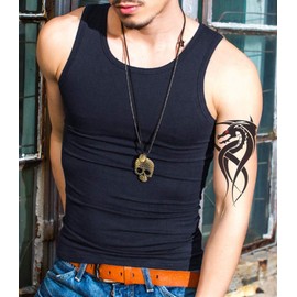 10 Sheets Temporary Tribal Dragon Tattoos Fake Tattoos TBS Tribal Dragon10