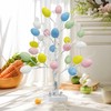 ApisNest Pre-lit Easter Tree Decorations,24 Inch Easter Birch Tree with