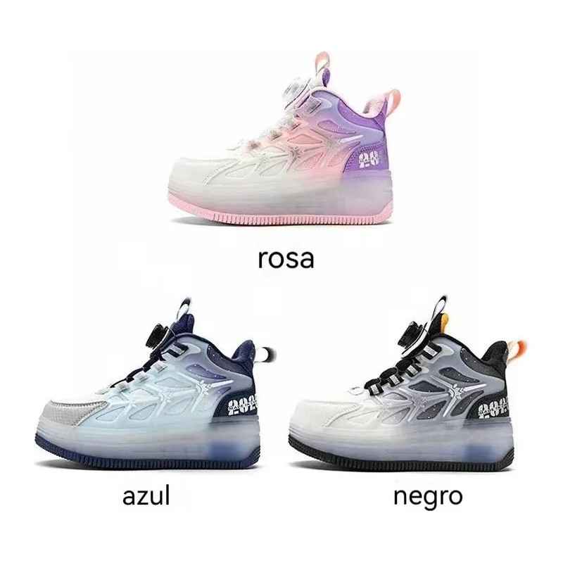 Patines De Ruedas Luminosos Para Niños
