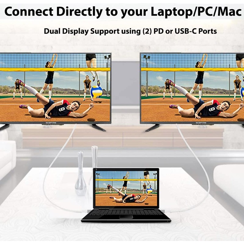 VOLT PLUS TECH USB-C HDMI 4k HDMI Cable Compatible with