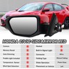 MOFOAP Driver Side View Mirror Compatible With 2016 2017 2018