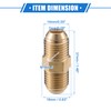 VekAuto Pressure Washer Connector, M14x1.5 Male Adapter Brass Screw Hose
