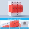 Überspannungsschutz, AC420v Überspannungsableiter, 4P-Standardfehlerschutz 40kA, maximale Fehlstrom 80kA, Überspannungsschutz PV.
