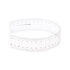 sourcing map Film Flexible Ruler 30cm 0.5mm Scale PET Plastic
