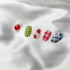 Nails filled with tomatoes (matte) - Almond / 토마토 가득
