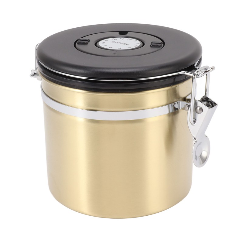 Sealed Sealed Coffee Canister 304 Stainless Steel Coffee Storage Tank