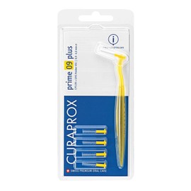Curaprox Swiss Interdental Prime Plus CPS 09 Holder w/ 5 Brushes 0.9-4.0mm