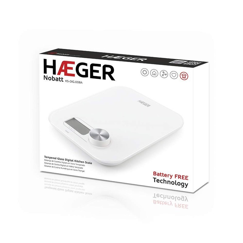 HAEGER KS-DIG.008A Kitchen Scales Multi-Coloured