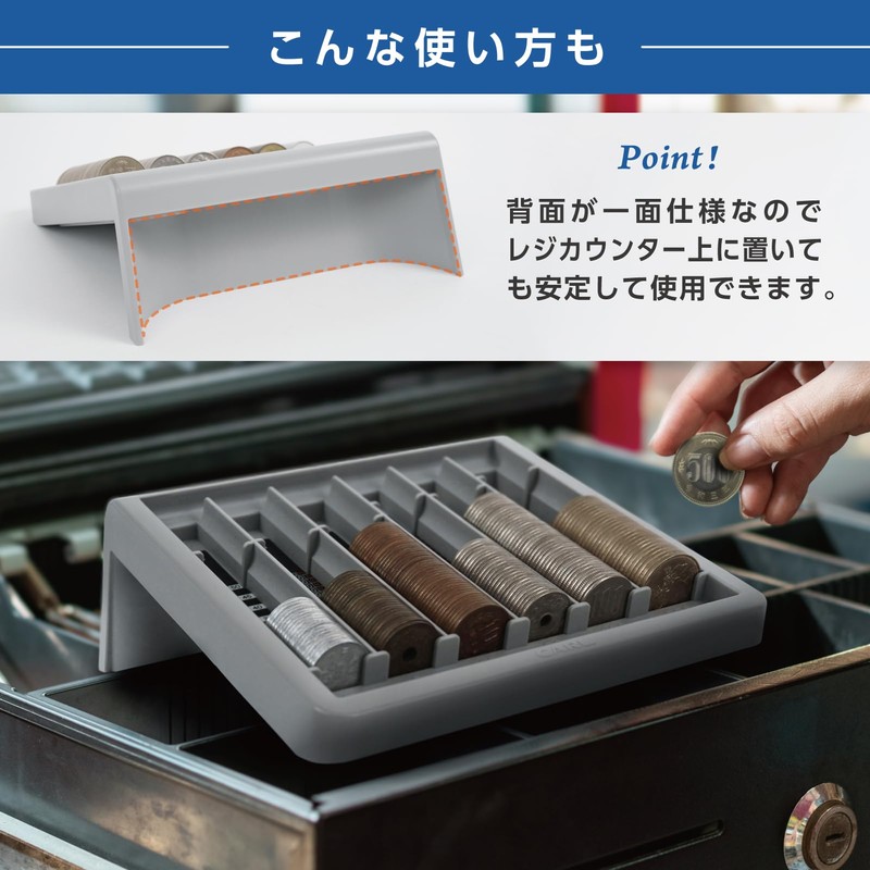 Carl CX-004-D Office Machine, Coin Counter, Made in Japan, Currency
