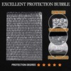 50PCS Clear Bubble Out Bag - Large Bubble Pouches 8"