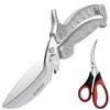 SLEMOON Heavy Duty Poultry Shears Kitchen Salad Scissors for Chicken