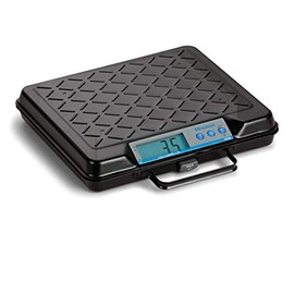 Salter Brecknell - Digital Bench Scales, 250lb, 12-1/2quot;x11quot;x2-1/5quot, Black, Sold as 1 Eac