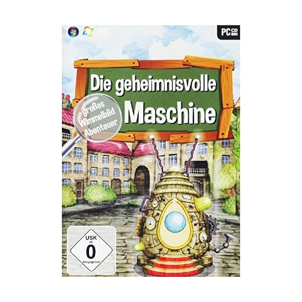 Wimmelbild - Die geheimnisvolle Maschine