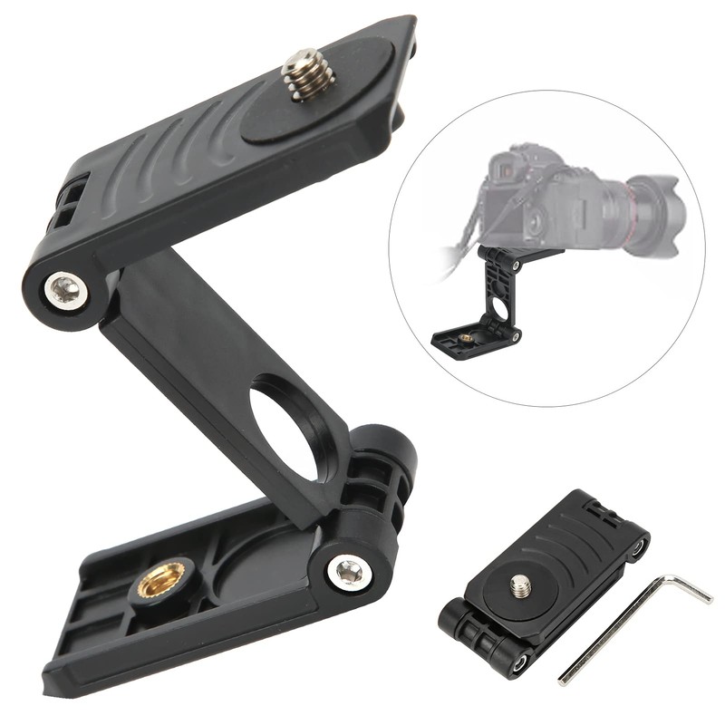 Universal Flex Tilting Head Z Mounting Bracket, Z-shaped Tilting Tripod