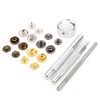 Sewing Buttons Practical Lightweight Iron Snaps Replaceable Clothes Decoration for