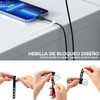 20 Piezas Organizador de Cables Organizador de Cables Ajustable de