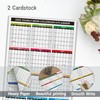 2025 Full Desk Calendar - 11 x 17 Inches，wall calendar
