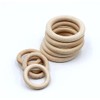 JOWE Wooden Rings Made of Beech Diameter 56 mm Pack