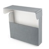 Lineco Archival Document Storage Box with Metal Edge, Acid-Free Gray