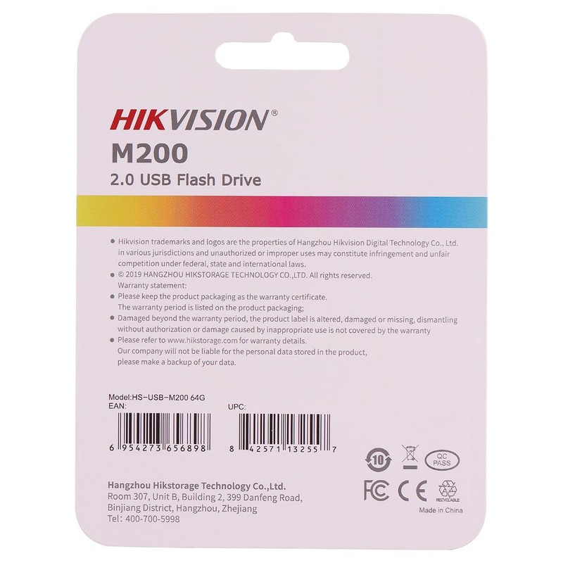Hikvision HS-USB-M200_64G - Memoria USB de 64 GB - USB