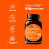 Invite Health Vitamin D3 3000 IU - Supports Immune, Bone,