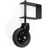 Stark 2-Pieces Universal 8" Flat-Free Tire Gate Wheel Spring-Loaded Suspension