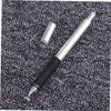 TEHAUX Stylus Pen for Touch Screens Silver Capacitive Disc Fiber